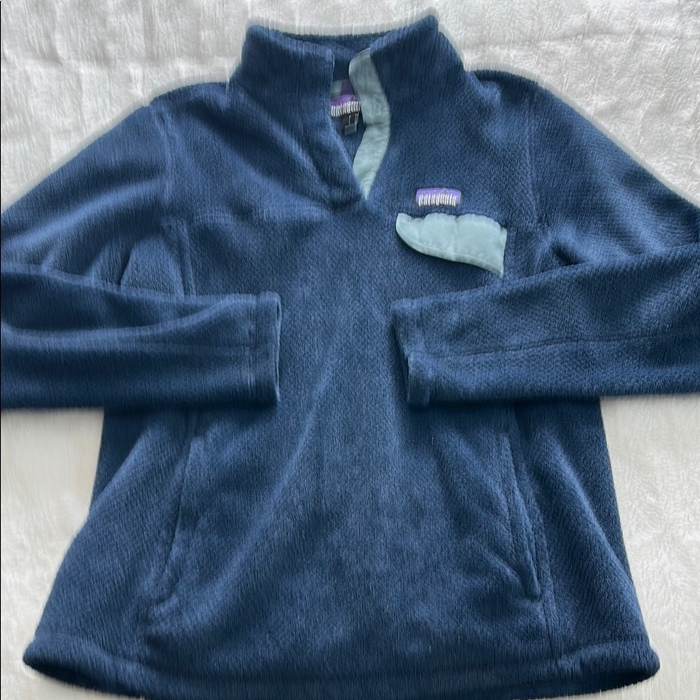 Patagonia Women's Blue Fleece Sweater